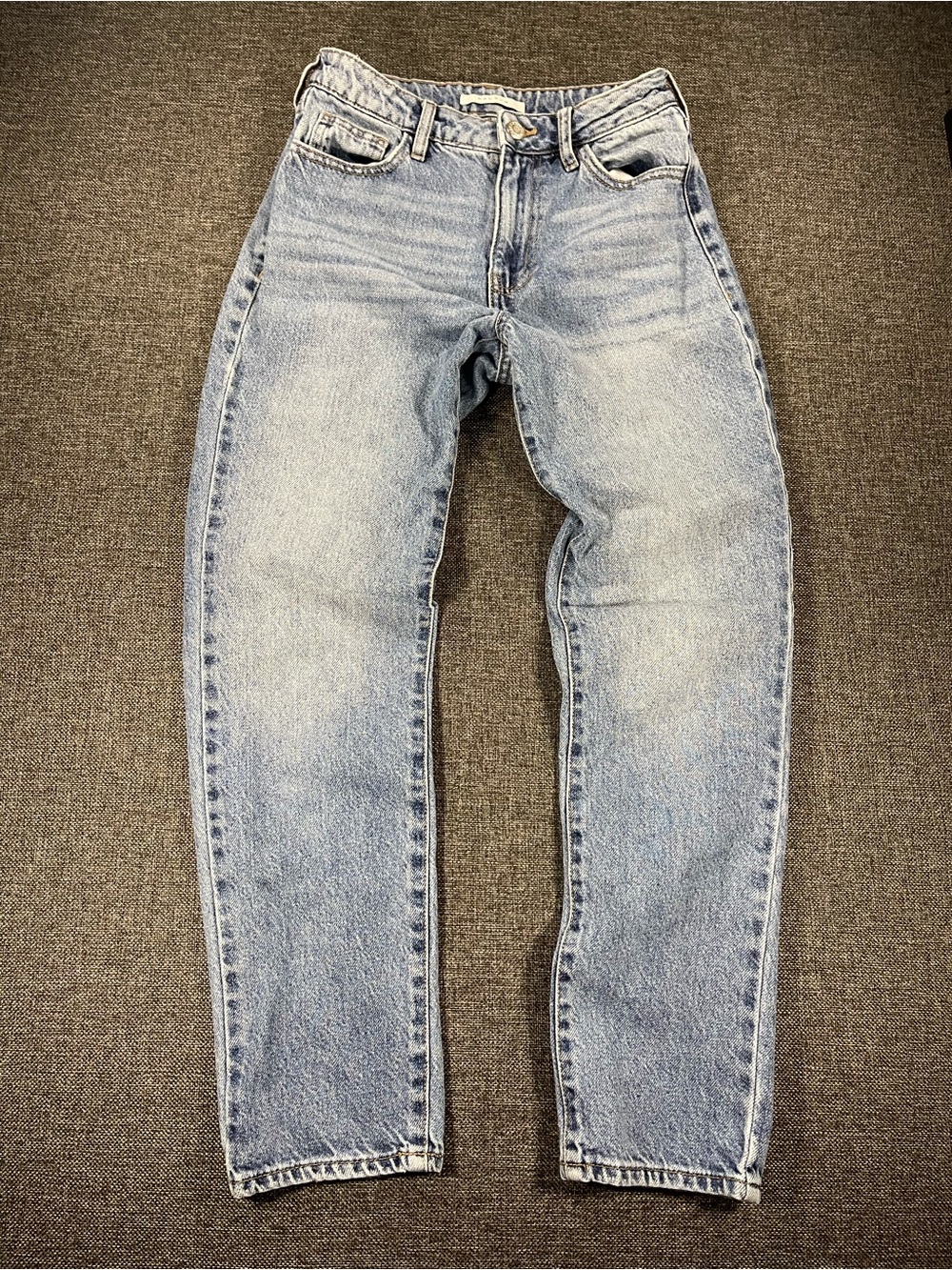 Pacsun Light Blue Womans Straight-Leg Jeans